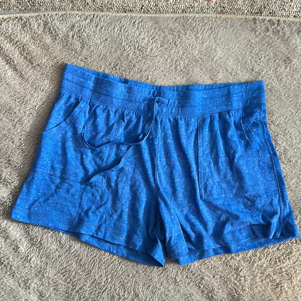 Blue shorts